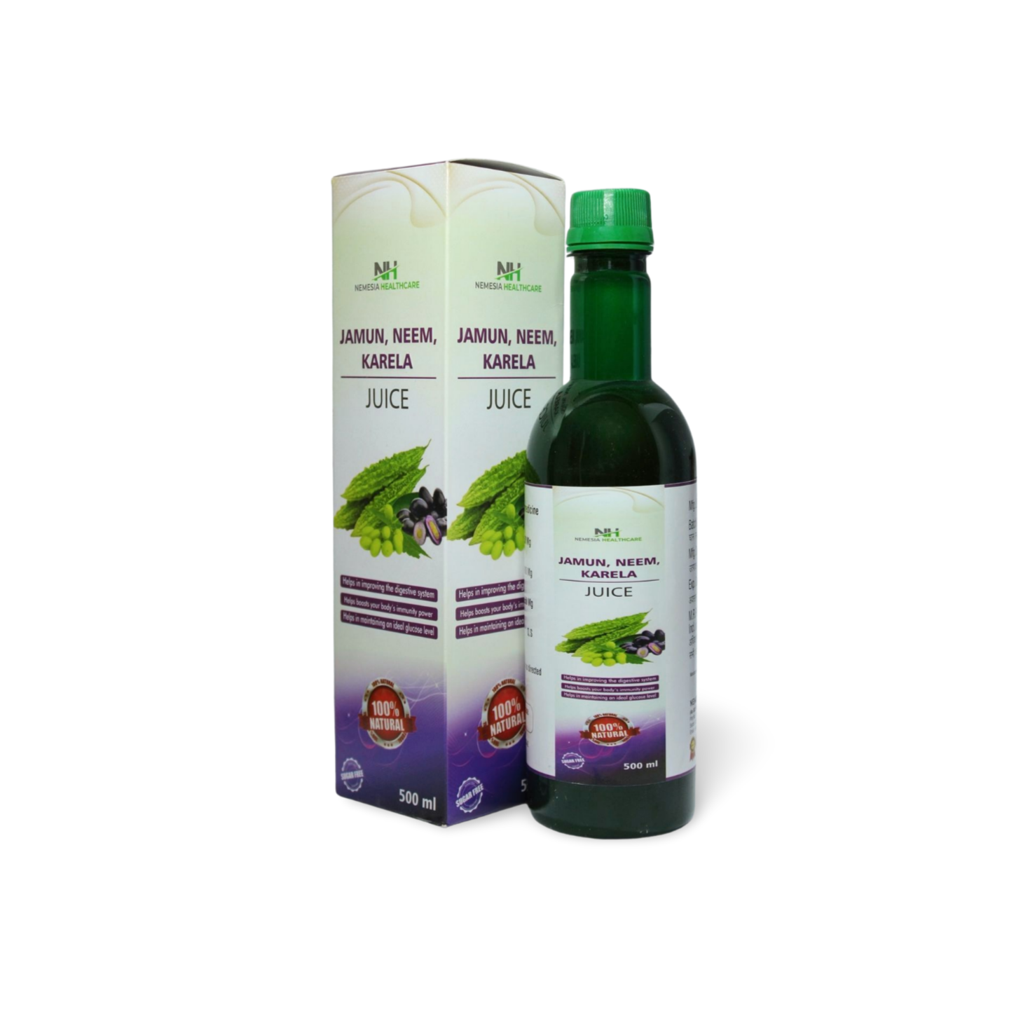 JAMUN NEEM KARELA JUICE-500 ML