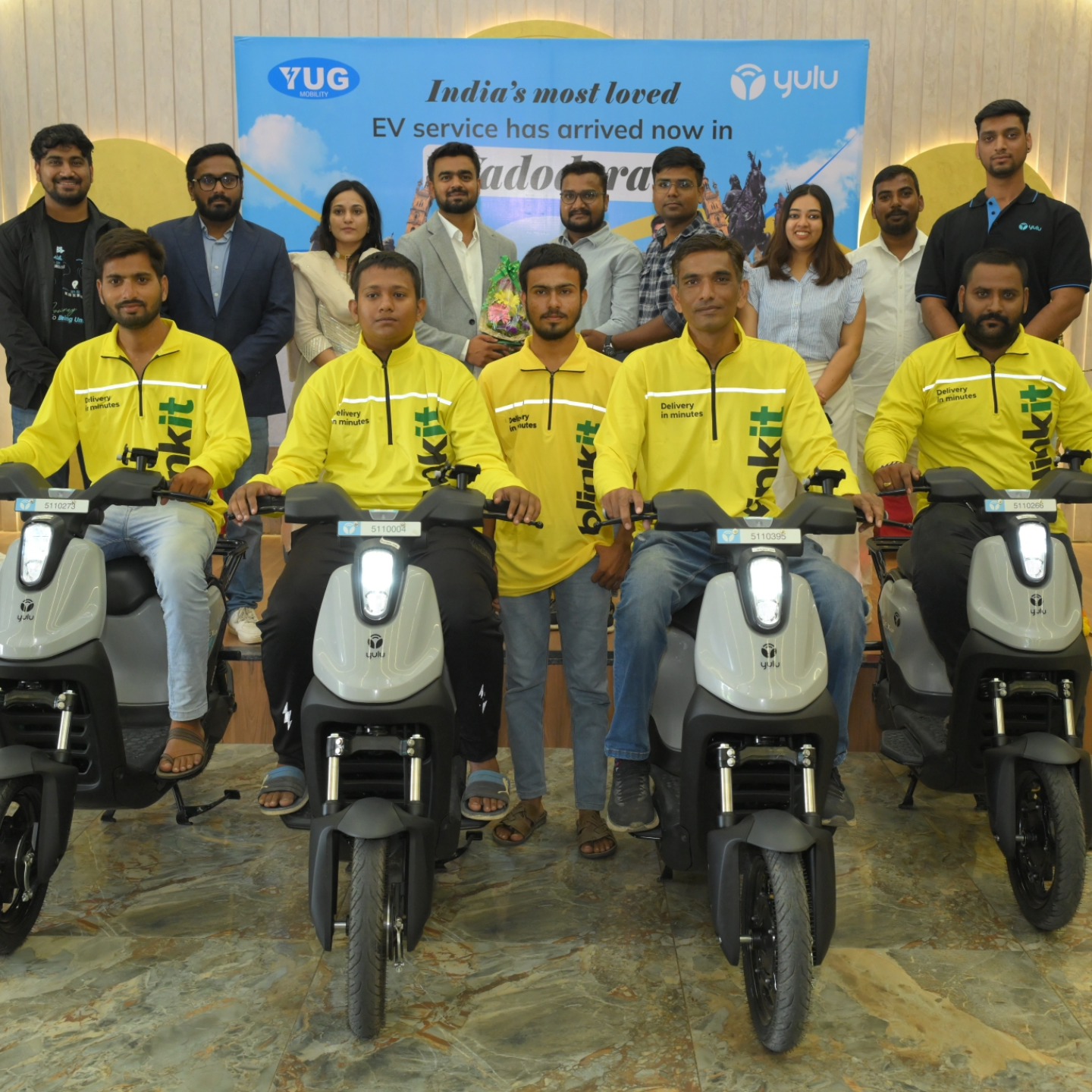 Yulu Miracle GR Here. For delivery