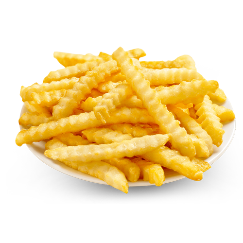 crinkle french fries