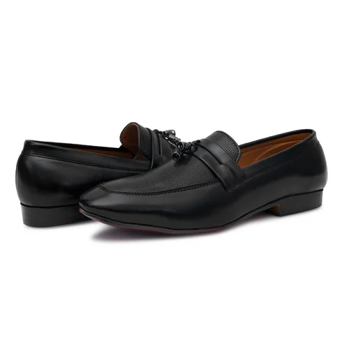 Mens Black Loafer Shoes