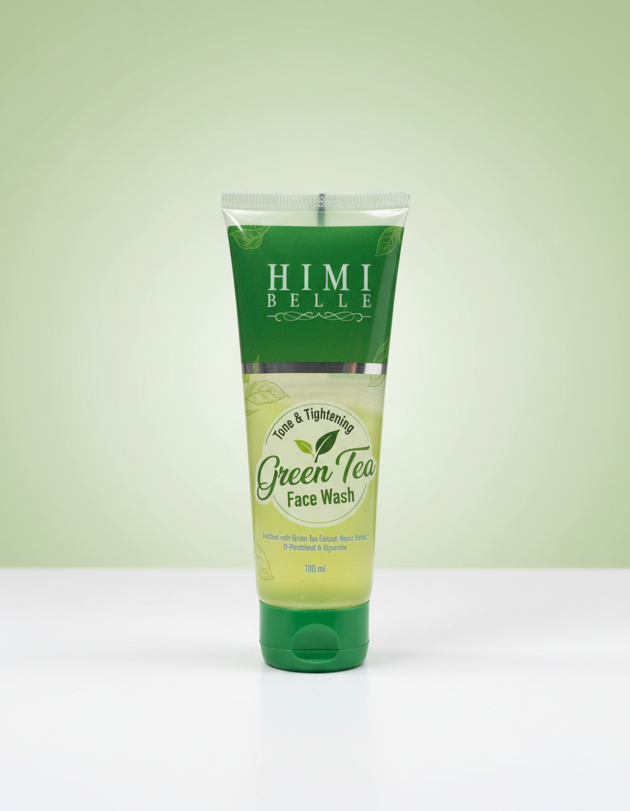 green tea face wash