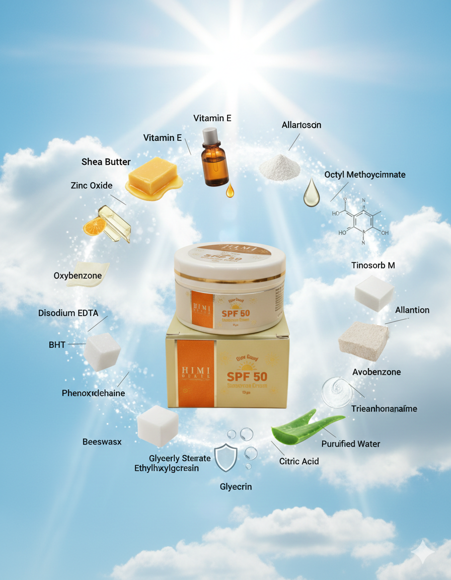 sunscreen cream - SPF 50