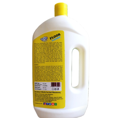 Floor Cleaner Lemon fragrance
