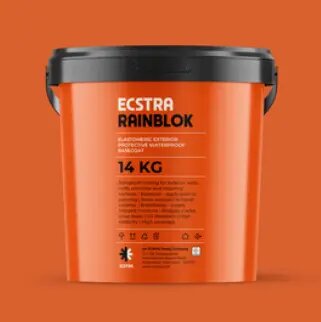 ECSTRA RAINBLOK - Elastomeric Exterior Protective Waterproof Basecoat