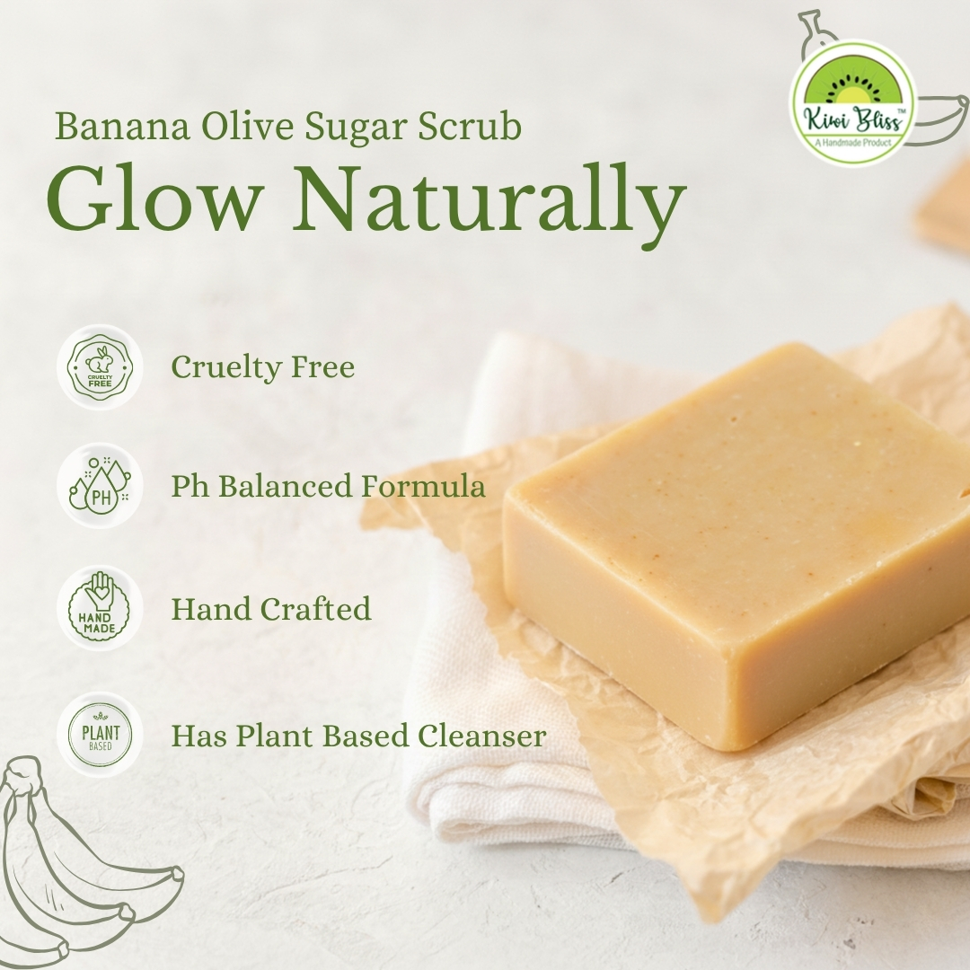BANANA OLIVE SUGAR SCRUB