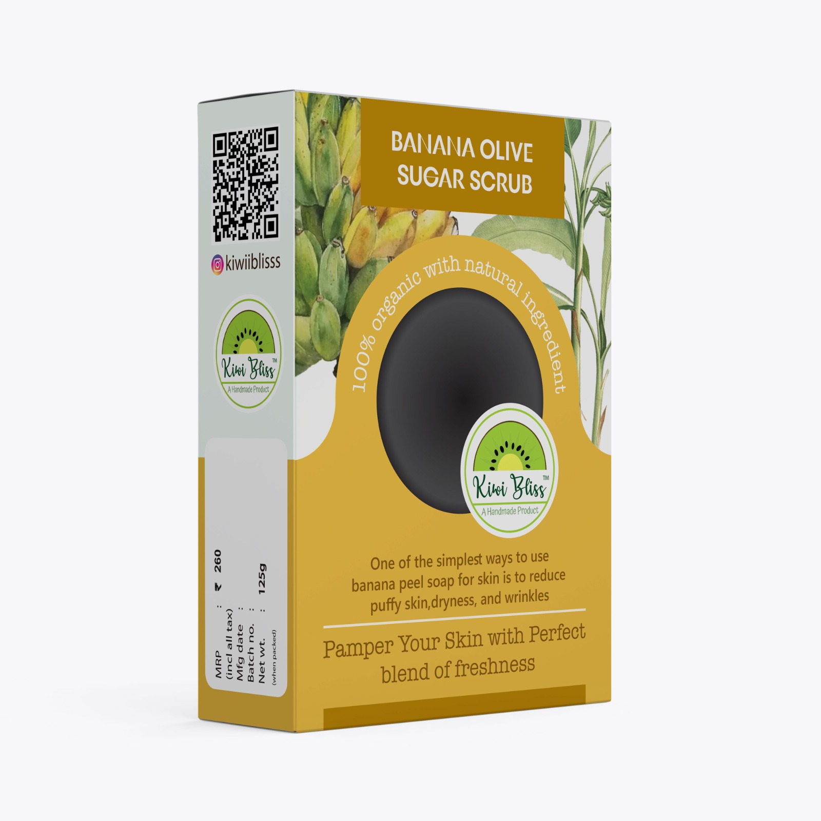 BANANA OLIVE SUGAR SCRUB