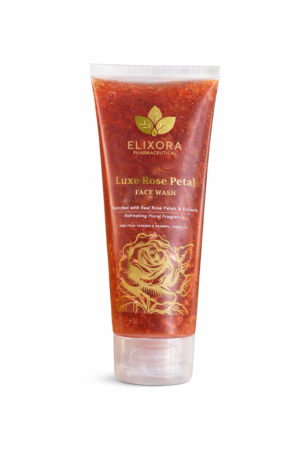 ELIXORA- ROSE PETALS FACE WASH