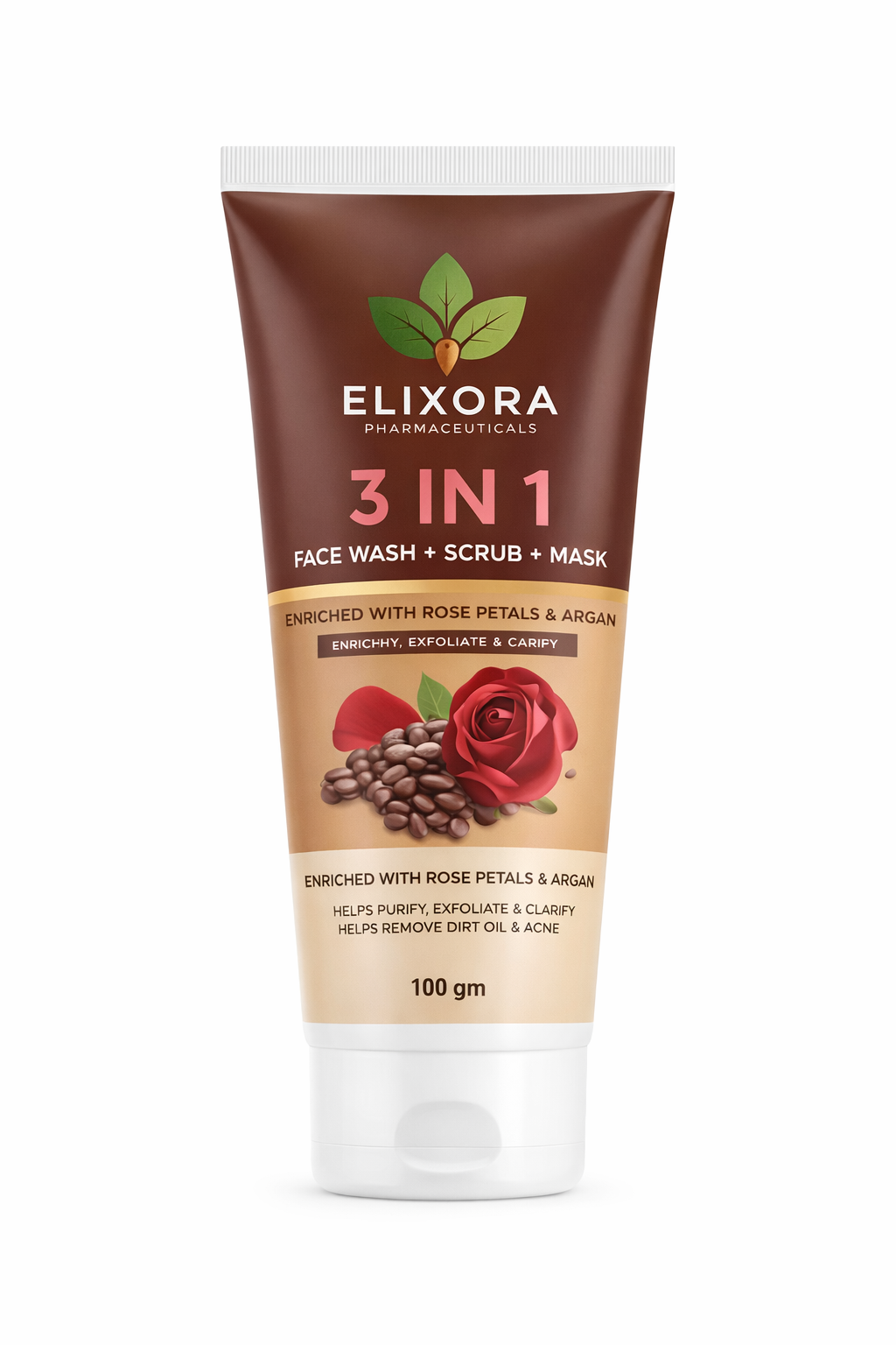 Elixora 3 IN 1 face wash