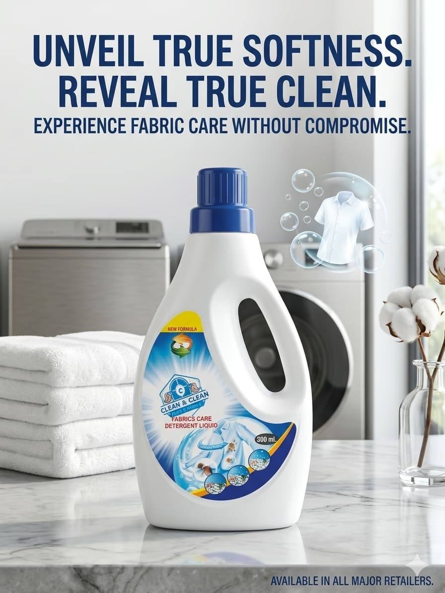 DETERGENT LIQUID 1 LTRS
