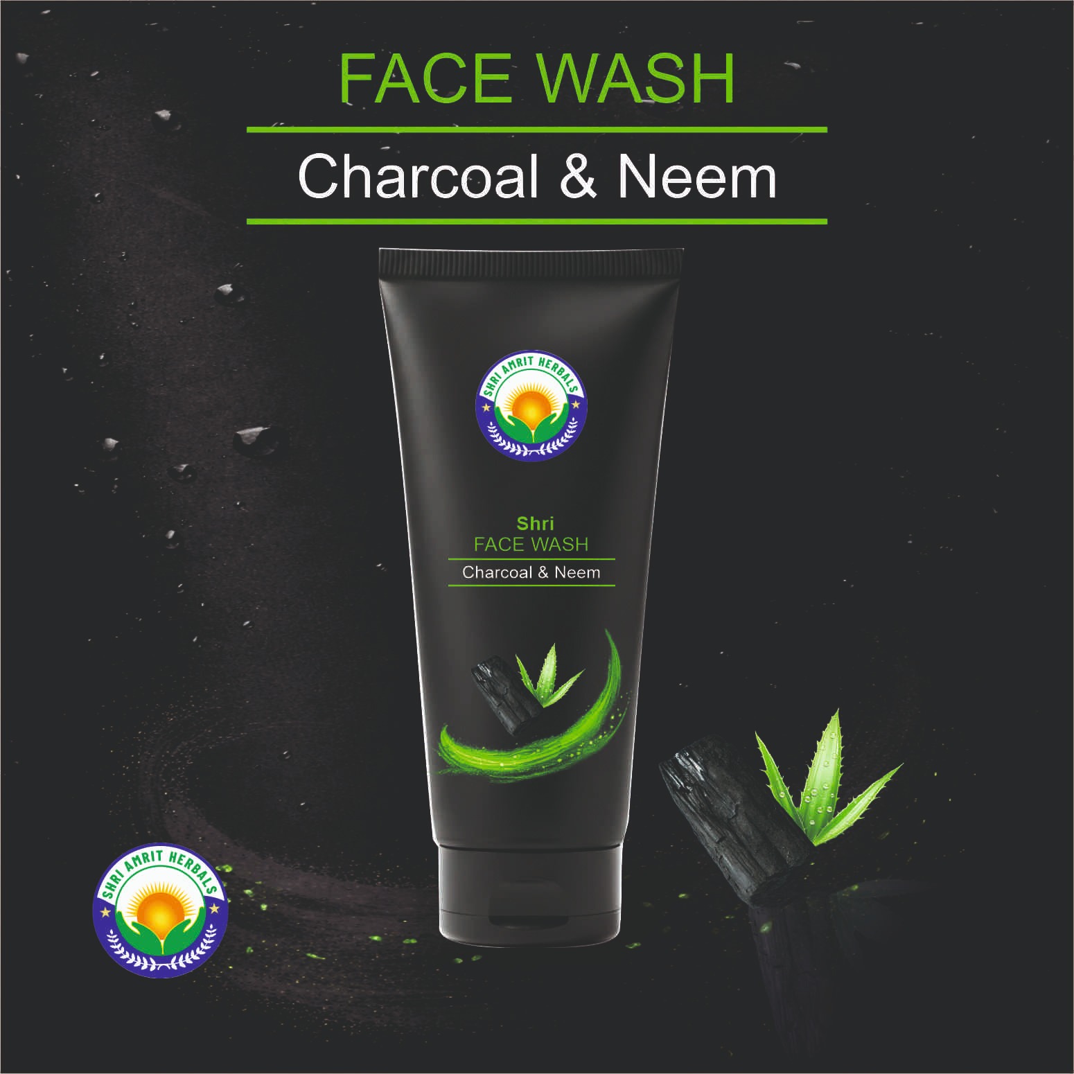 FACEWASH CHARCOAL & NEEM
