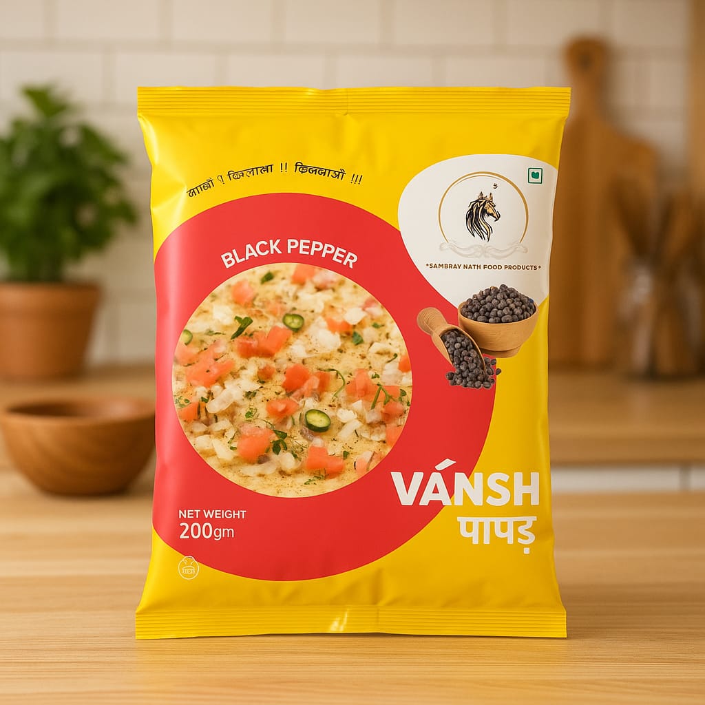 BLACK PEPPER PAPAD