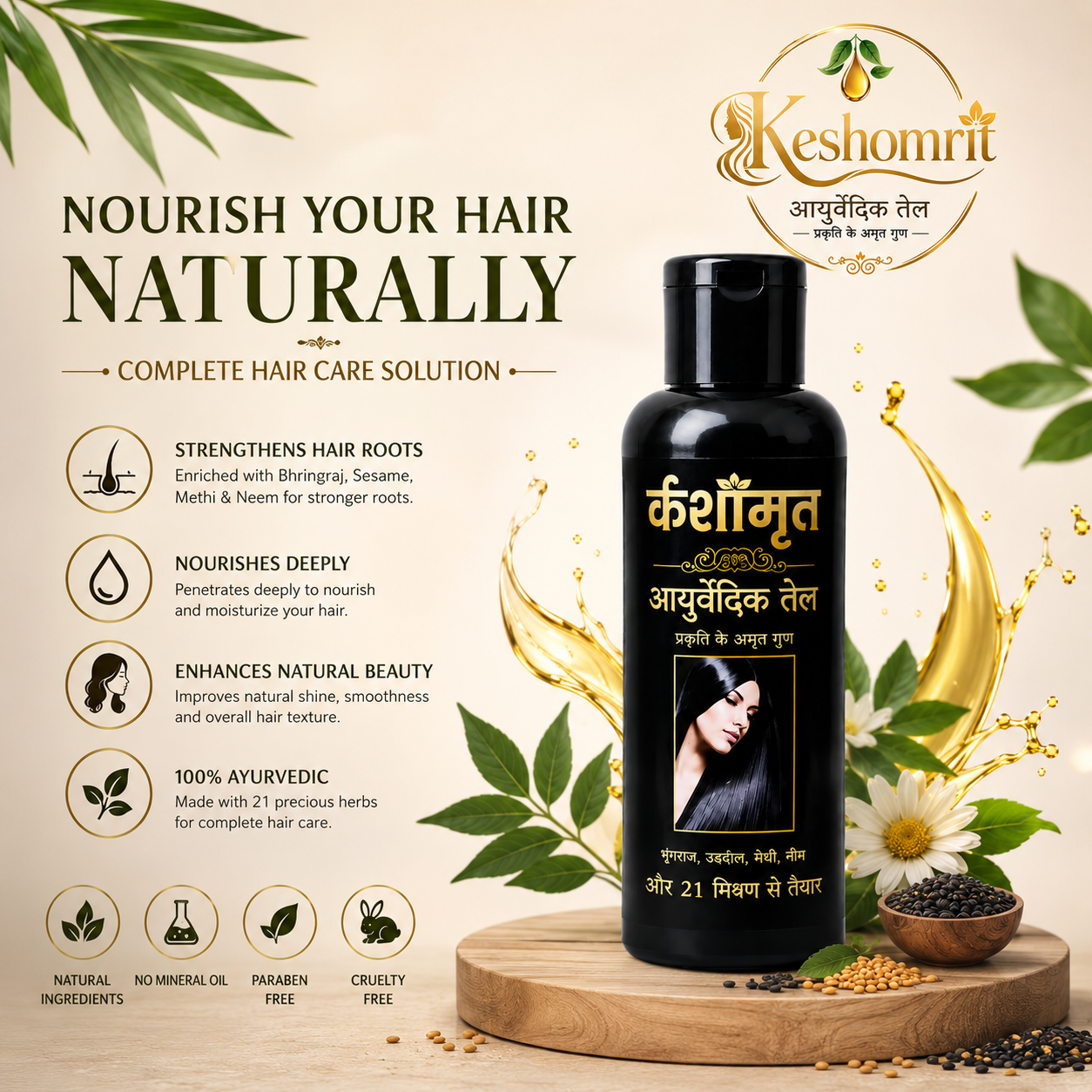 keshamrit hair oil