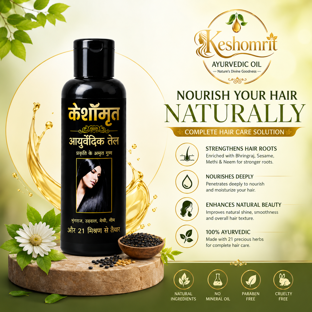 keshamrit hair oil