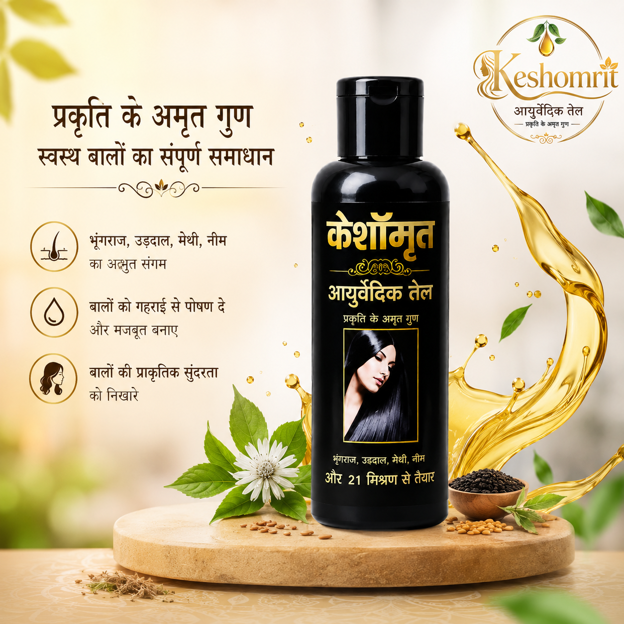 keshamrit hair oil
